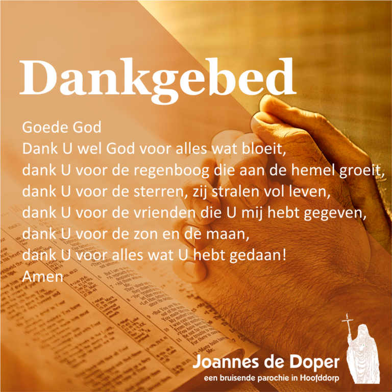 Gebed Voor Het Slapen Bidden - R.K. Joannes de Doper parochie