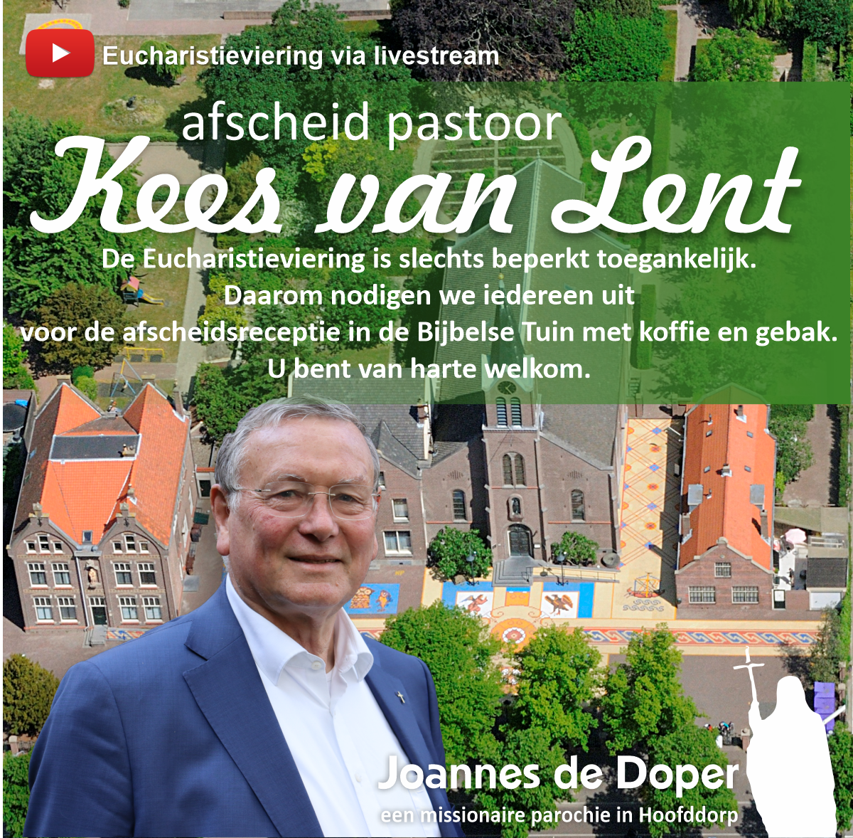 Afscheid pastoor Kees van Lent