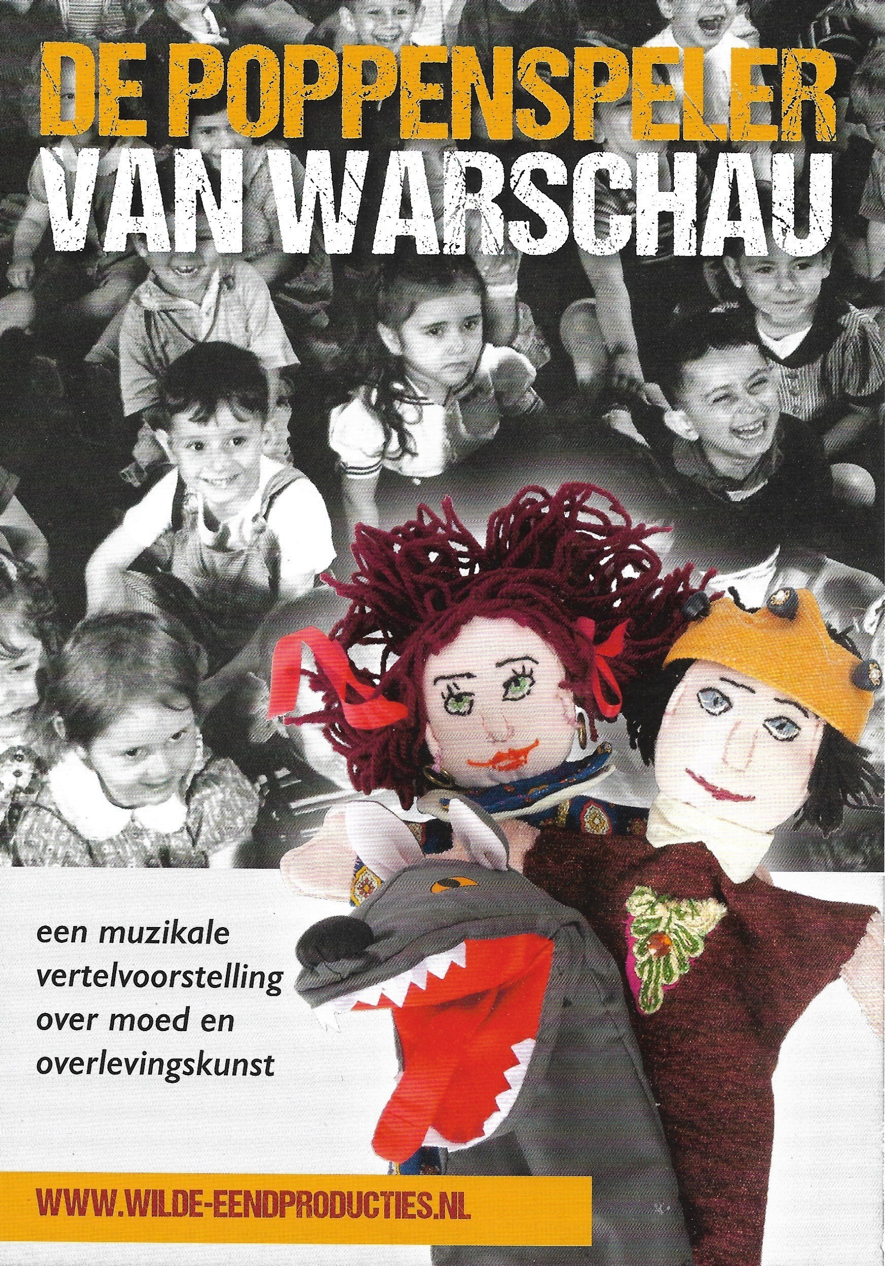 ‘De Poppenspeler van Warschau’ gaat over keuzes, moed en overlevingskunst. Op vrijdag 9 september wordt deze muzikale vertelvoorstelling opgevoerd in De Lichtkring.