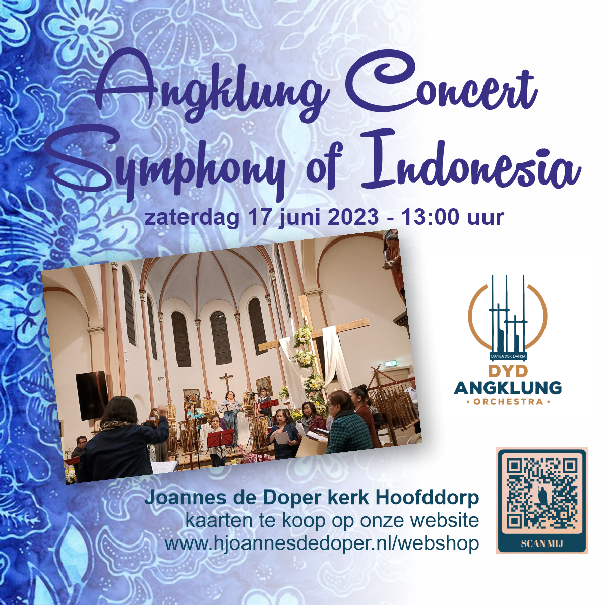 Angklung Concert Symphony of Indonesia Hoofdorp