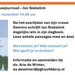 ‘Rouwjournaal’, Jan Siebelink
